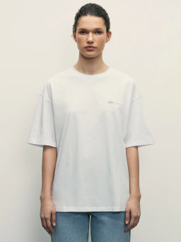 Базовая футболка с принтом / Zarina  фото 4