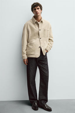 CORDUROY POCKET JACKET - Zara фото 7