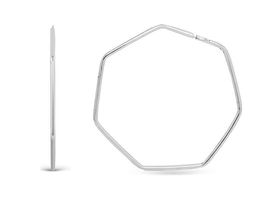 Серебряные Серьги из серебра без вставки, с-8,0