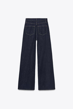 ZW COLLECTION HIGH-WAIST WIDE-LEG JEANS - Zara фото 7