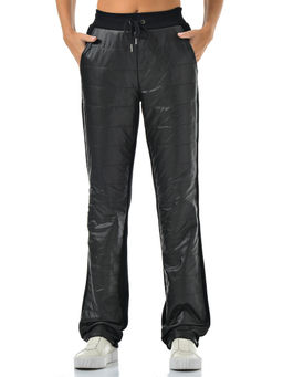 Брюки прямые флисовые с плащевой тканью - А+б коллекция фото 19