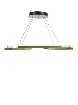 Люстра «Грассо» LED 60 Вт 3000К золото 80×80×6-206 см