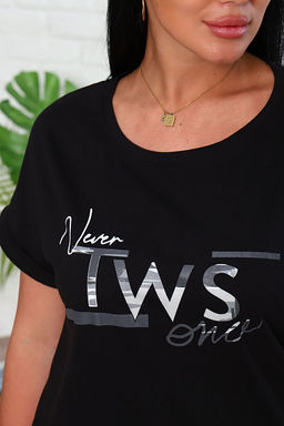 Костюм с брюками чинос, принт, черный (911-1) - Плиона фото 14