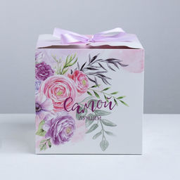 Складная коробка Самой лучшей, 18 х 18 х 18 см - Дарите счастье фото 2