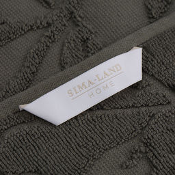 Полотенце махровое SL HOME: Boho «Олива» 90×150 см, 100% хлопок, 520 г/м²