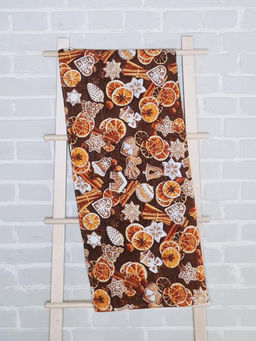 Полотенце вафельное банное Корица р.75*150 - Domtrik фото 2