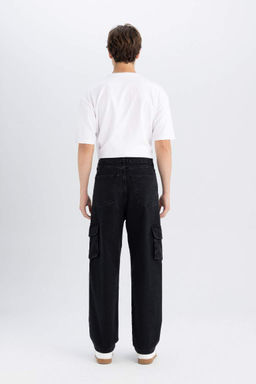 Широкие джинсовые брюки Baggy Fit - Defacto фото 6