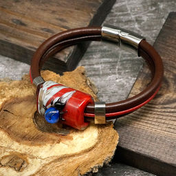 Браслет из муранского стекла