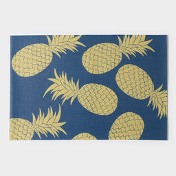 Салфетки сервировочные на стол Доляна Memory, 2 шт., 45×30 см, синие