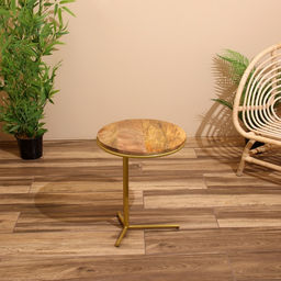 Столик кофейный, 40×40×53 см, манговое дерево