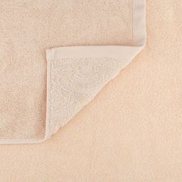 Полотенце махровое "Волна" 70х140см, хлопок 100%, светло-персиковый (Китай)