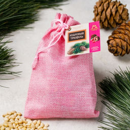 Кедровый трюфель в натуральном шоколаде с малиной 150г