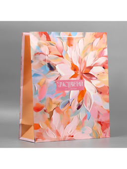 Пакет подарочный ламинированный, упаковка, Палитра цвета, 40?49?15 см