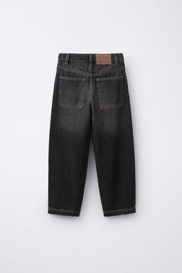 RELAXED BAGGY OVERDYE JEANS - Zara фото 2