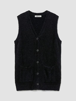 V Yaka Kad?n Triko Yelek