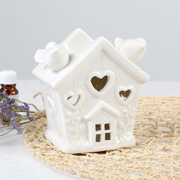 Аромалампа Домик 12 см / 1800 /уп 72/ (Белый) - Галеонтрейд фото 2