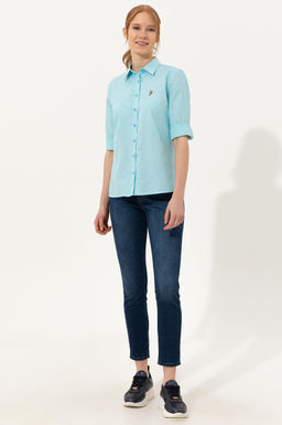 Женские синие джинсовые брюки Неожиданная скидка в корзине - U.s. polo assn фото 10