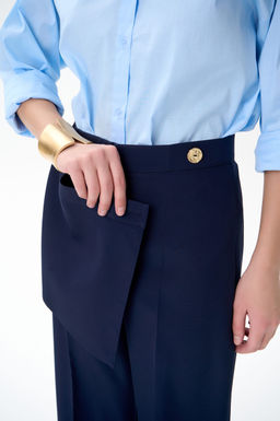 Брюки Агния (черника) - Эльза фото 10