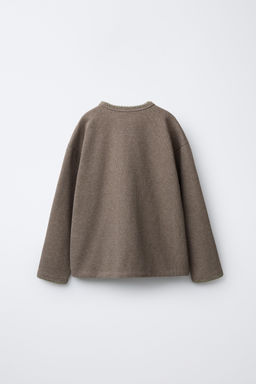 SOFT-TOUCH T-SHIRT WITH CONTRAST TOPSTITCHING - Zara фото 2