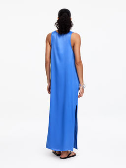Vestido de sat?n sin mangas - H&m фото 6
