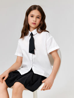 ACOOLA / Блузка детская для девочек Rialto молочный