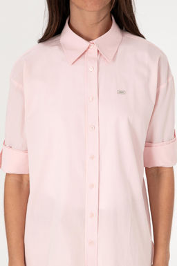 Kad_n A__k Pembe Uzun Kollu G_mlek Sepette S_rpriz _ndirim - U.s. polo assn фото 6