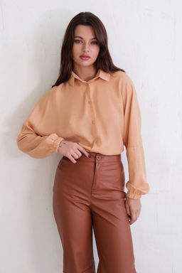 Рубашка базовая летучая мышь со спущенной линией плеча - Martichelli фото 28