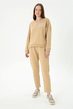 U. S. Polo Assn Женский свитшот песочного цвета - U.s. polo assn фото 11