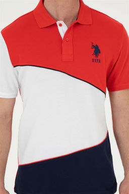 U. S. Polo Assn / Мужская красная футболка - U.s. polo assn фото 6