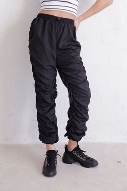 11571 Брюки-джоггеры чёрные - Martichelli фото 4