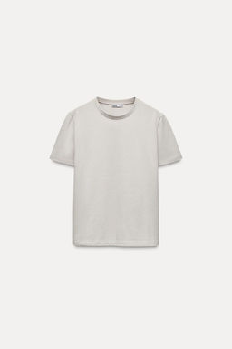 HEAVY COTTON T-SHIRT - Zara фото 8