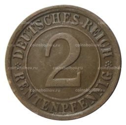 2 рентенпфеннига 1923 года G Германия