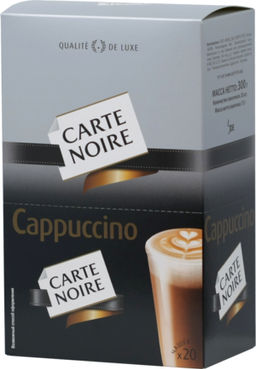 Carte Noire. Cappuccino карт.упаковка, 20 пак.