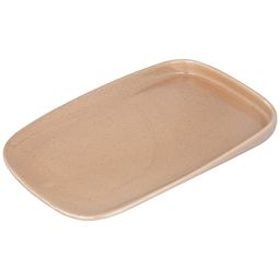 Цена за 2 шт. ТАРЕЛКА ОБЕДЕННАЯ BRONCO FUSION 25*17*2 СМ КРЕМОВАЯ