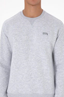 Erkek A__k Gri Basic Sweatshirt Sepette S_rpriz _ndirim - U.s. polo assn фото 6