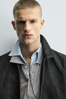 RELAXED FIT DENIM JACKET - Zara фото 6