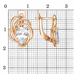 СЕРЬГИ 33815235 - Красная пресня фото 2