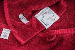 Махровое полотенце Буржуа Нуво- бордо 45*90 см. хлопок 100% - Лен поволжья фото 2