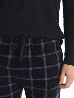 Standart Kal?p Ekose Polar Pijama Alt