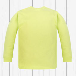 Пижама детская из футера салатовая дино