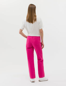 Fu_ya High Waist Flare Fit Jean Pantolon