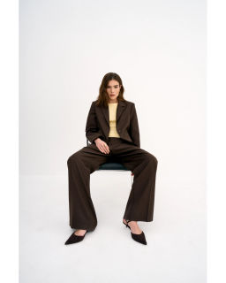 Жакет THE VERY 2418 шоколад  фото 16