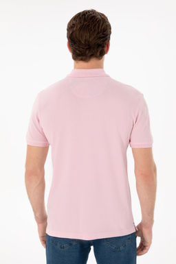 Erkek Slim Fit Polo Yaka A__k Pembe Basic Ti__rt Sepette S_rpriz _ndirim - U.s. polo assn фото 5