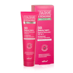 Белита Гладкие и ухоженные ВВ БЬЮТИ-бальзам 12 в 1 несмываемый д/всех типов волос100мл