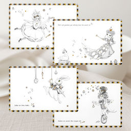 Набор подставочных салфеток Lefard Wonderland 45×30 см набор 4 шт