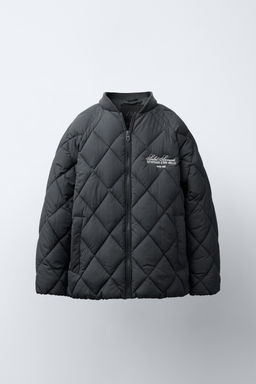 DETACHABLE HOODIE PUFFER JACKET