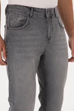 Erkek Gri Straight Fit Jean Pantolon - U.s. polo assn фото 5