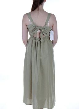 831 KHAKI Платье длинное летнее Fashion