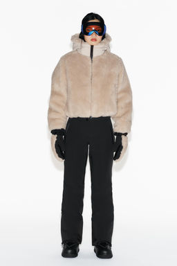 SHORT FAUX FUR HOODED COAT RECCO® TECHNOLOGY SKI COLLECTION - Zara фото 15