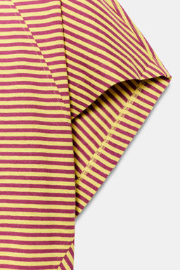 CAMISETA OVERSIZED RAYAS / amarillo - Zara фото 7